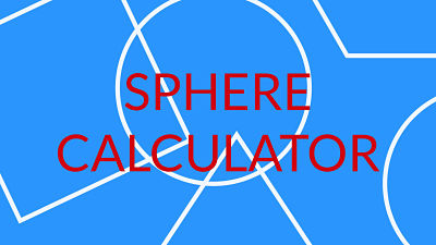 sphere calculator link